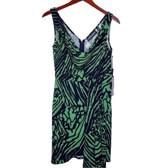 GABRIELLE UNION and New York & Company Sleeveless Draped Neck Dress Size Small - Picture 16 of 16